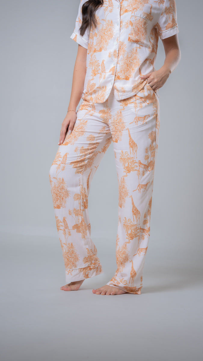Pantalon Champagne Print