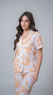 Camisera Champagne Print